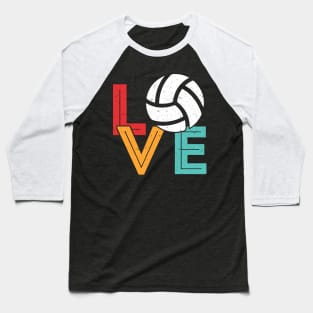 I love volleyball Vintage Baseball T-Shirt